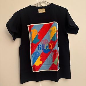 Gucci rabbit t-shirt